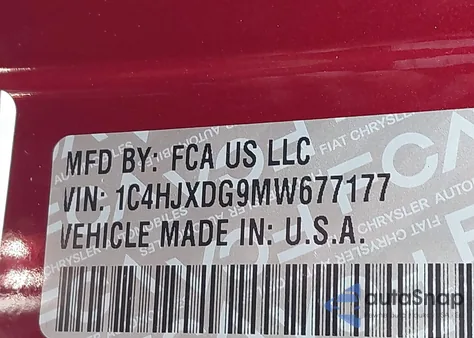 2021 Jeep Wrangler Unlimited Sport Altitude 4X4 из США, поврежденный, VIN 1C4HJXDG9MW677177